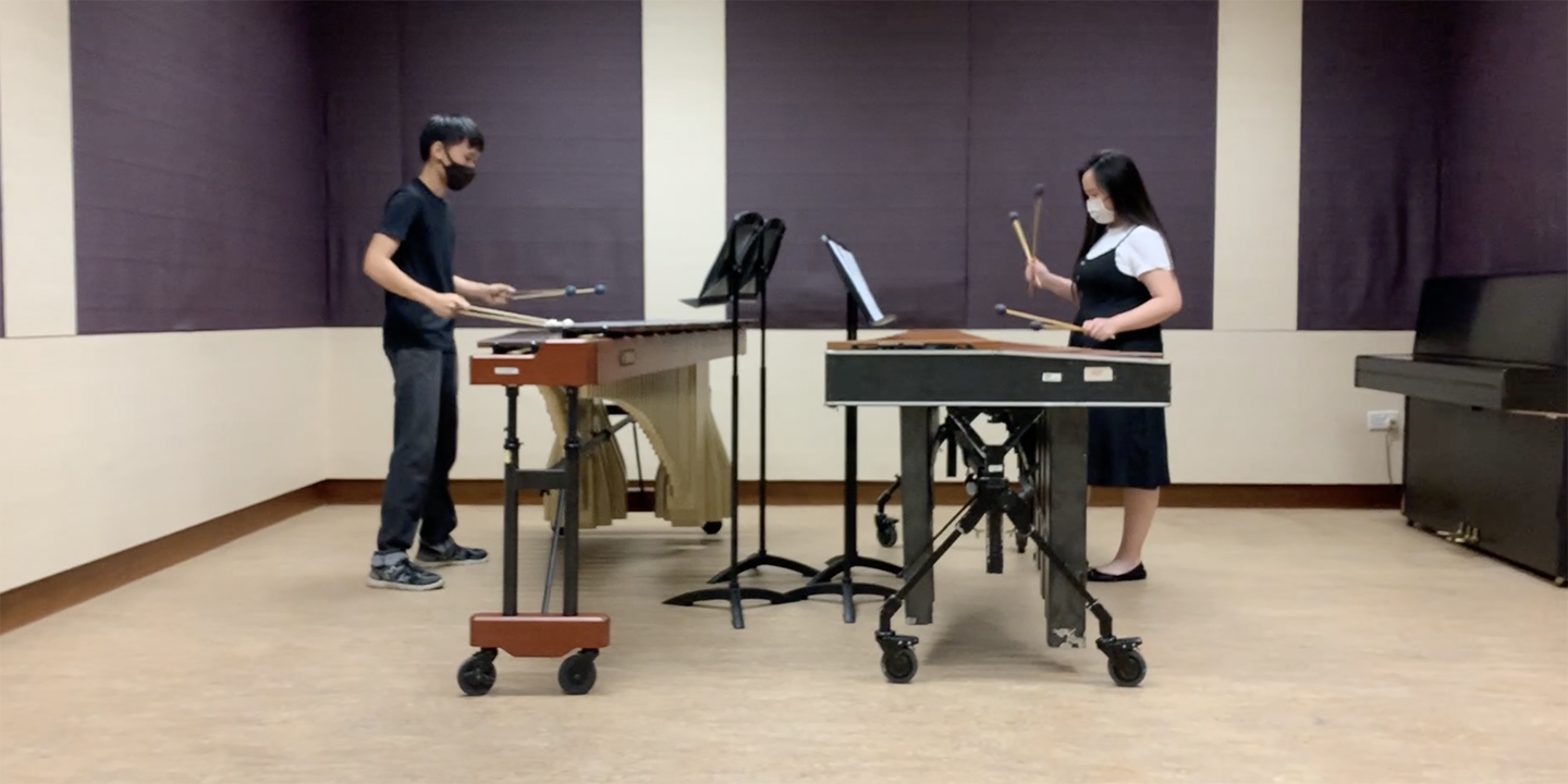The NUSSO percussion duet

