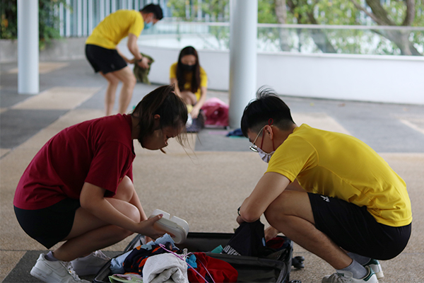 Preparing for FOC’21 during pre-camp, July 2021 Credit: Isaac Sng
