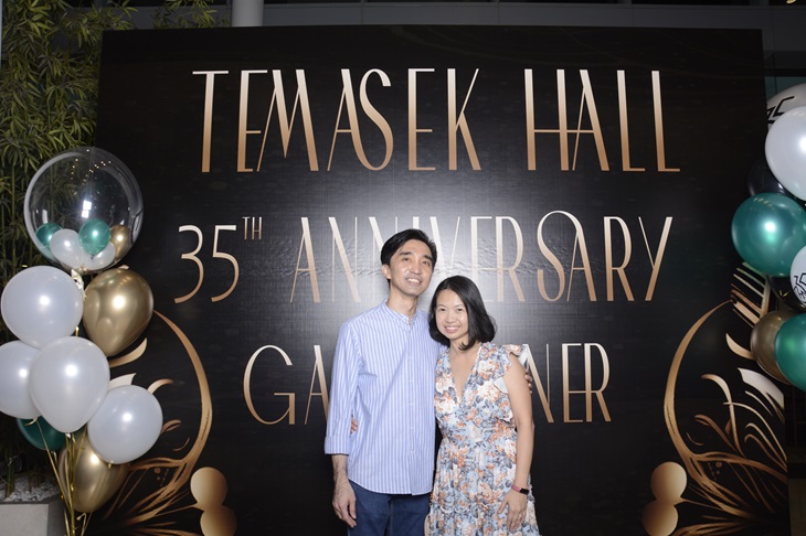 TH’s 35th anniversary event was a wonderful time of reminiscence for alumni Mr Vincent Tay and Ms Jacklyn Kong.
