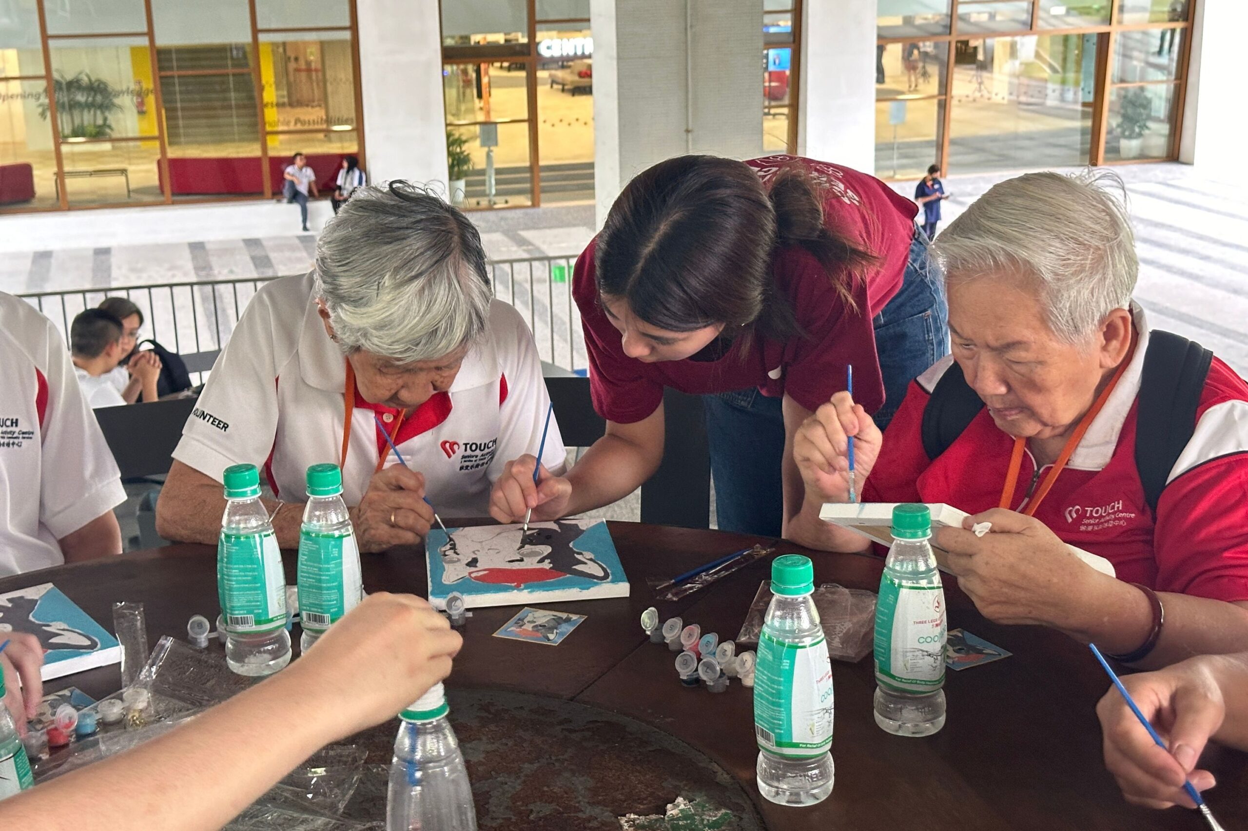 One of CSC’s Special Projects, CSC Day, invited elderly community members to NUS campus.