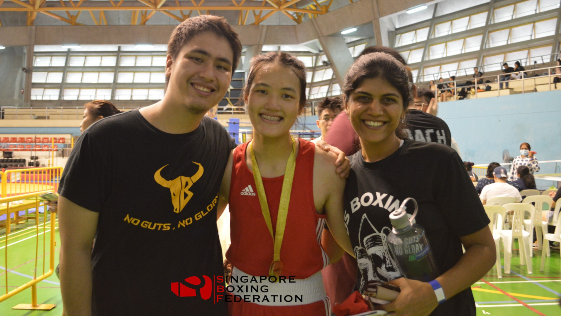 Berniss emerged as the national champion in the featherweight category (54-57kg) in 2023. Through the demands of training and competition, her best takeaways from the journey are the support and encouragement shared with her teammates and training buddies. (Photo: Singapore Boxing Federation)