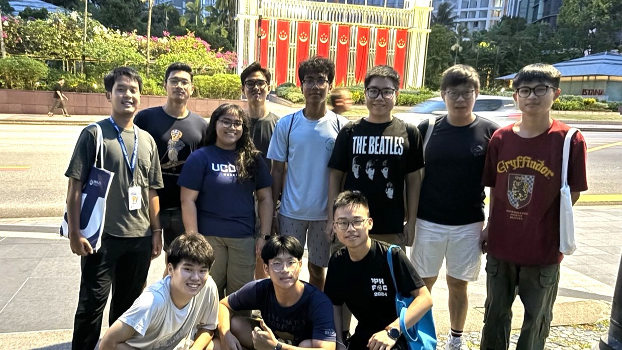 As part of the OpenJio outings, students were introduced to key monuments and landmarks in Singapore such as the former Ford factory (top photo), which is now a war museum, and the Istana Park (bottom photo).