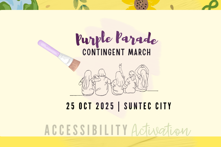 Purple Parade NUS Contingent March