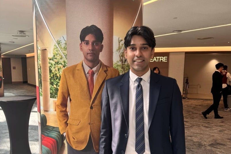 Besides being a NAA recipient, Ajay appeared in promotional collaterals for the event. 