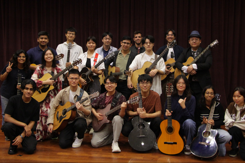 NUS Fingerstyle Guitar is participating in two NAF performances, both located at YIH. 