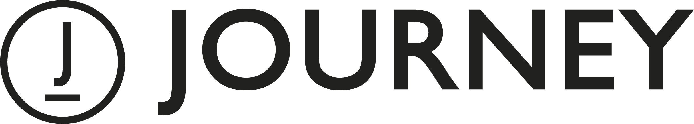 JOURNEY Circle Text Logo