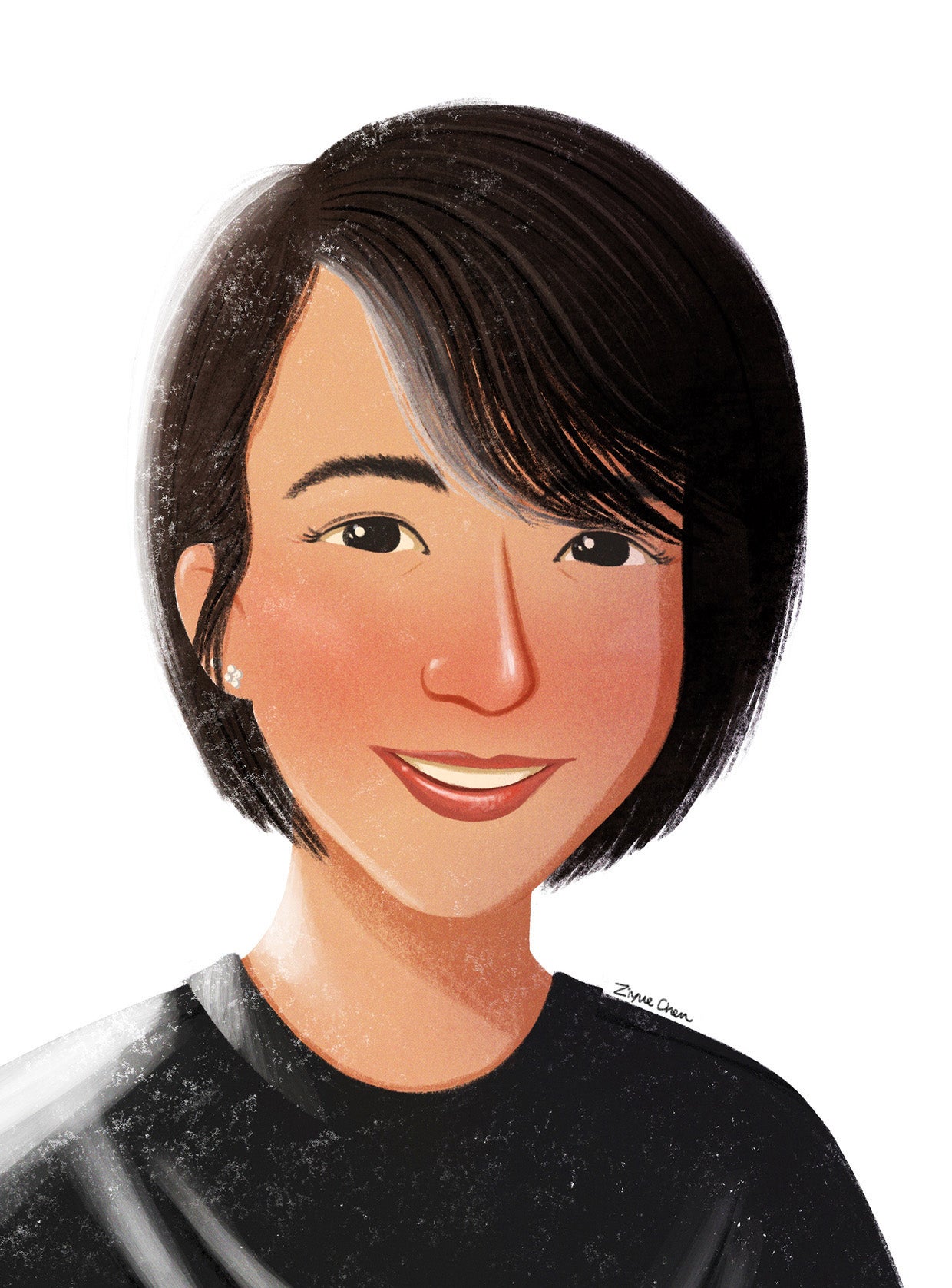 ZY_IllustratedSelfPortrait